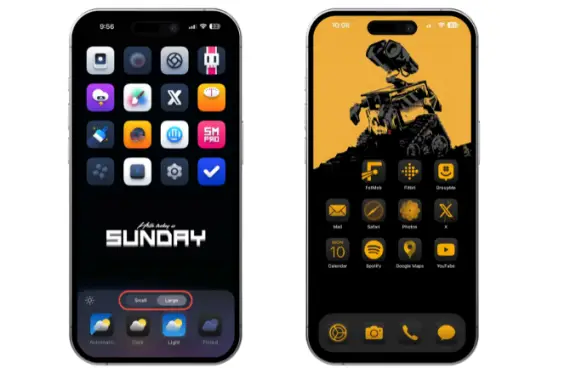 How to Change Icon Size and Color on iOS 18 Home Screen