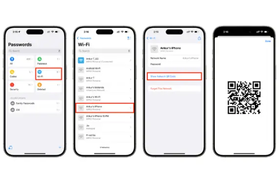 How to Create a QR Code for Wi-Fi Password Sharing in iOS 18 df