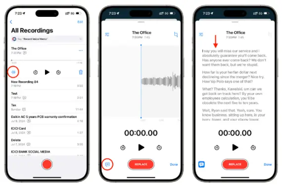 How to Use Voice Memo Transcription in iOS 18