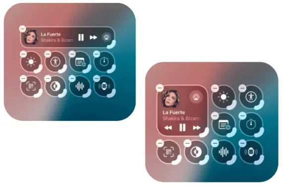 iOS 18 Control Center Rearrange and Resize