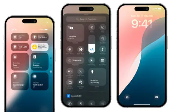 iOS 18 Control Center