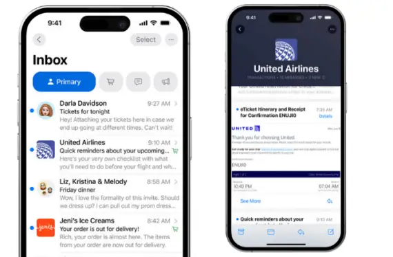 iOS 18 Mail Feature