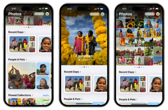 iOS 18 Photos Features