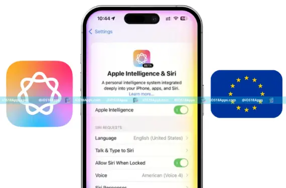 Apple Intelligence EU Support in iOS 18.1 Beta 2