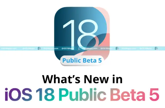 iOS 18 Public Beta 5