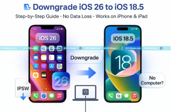 How To Downgrade iOS 26 to iOS 18