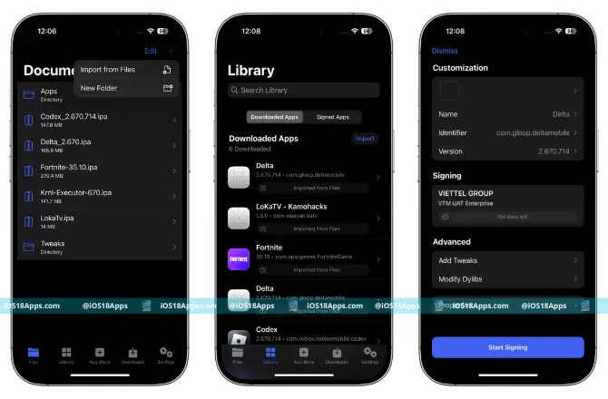How to Install IPA Files Using The KSign iOS App