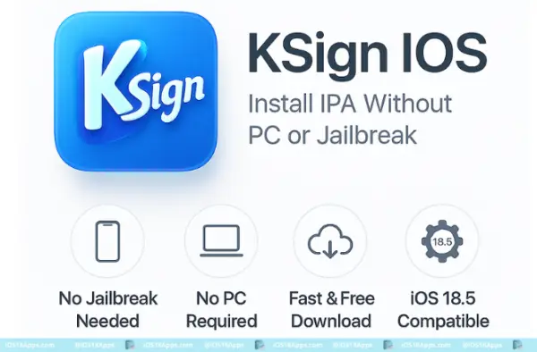 KSign iOS Best Free IPA Signer for iOS iPhone & iPad